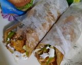 A picture of step 6 of Crispy chicken paratha roll 🌯🌯.