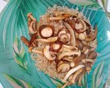 Foto del paso 3 de la receta Mix de setas con arroz y huevo
