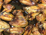 Alas de pollo con salsa de soya