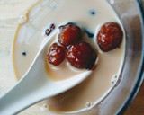 A picture of step 4 of Brown Sugar Boba Milk.