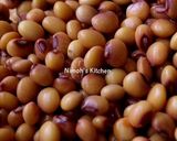A picture of step 1 of Pigeon Peas Mukimo.