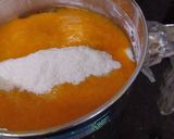 A picture of step 1 of Fine Suji (rava) fruit cake.