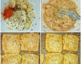 Fokhagymás sajtos fűszeres pirítós recept fázis 2 fotója