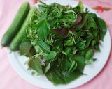 Hình bước làm 2 của món CHẢ cuốn ở Bình Thuận