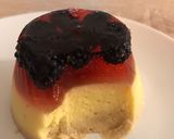 Foto del paso 5 de la receta: Flan de mango y gelatina de fresa