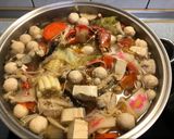 A picture of step 3 of Crab Claw Hot Pot – Vegetable Hot Pot Base.