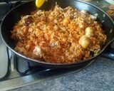 Foto del paso 4 de la receta Arroz con setas y queso en 19 minutos