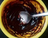 A picture of step 3 of Mini Lawa Chocolate idli.