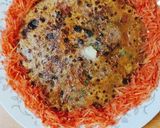 A picture of step 2 of Carrot Paratha.