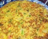 A picture of step 11 of Omlete paratha.