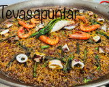 Foto del paso 1 de la receta: Arroz de espárragos trigueros con calamares 🥘 🎋 🦑 🦐