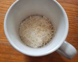 Foto del paso 1 de la receta: Mug cake de piña y coco en microondas