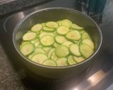 Une image de l'étape 4 de Tortilla aux courgettes.