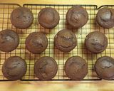 Kakaós-barackos muffin recept fázis 6 fotója