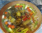 Foto langkah ke 4 dari resep Suan Cai Yu (Kakap Merah Sayur Asin).
