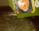 A picture of step 14 of Malai Methi Matar.