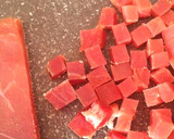 Foto del paso 6 de la receta: Tortilla de berenjena, jamón y trigueros
