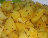 A picture of step 4 of Zeera Aloo bhaji best for sehri #CookpadRamadan #Sehricontest.