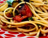 Une image de l'étape 1 de Linguine Pesto citronné.