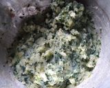 Foto del paso 2 de la receta: Bombas de papa, espinaca y muzzarella
