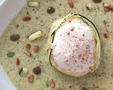 Foto del paso 7 de la receta: Crema de calabacín con mozzarella fresca