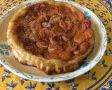 Une image de l'étape 8 de Tarte renversée aux abricots.