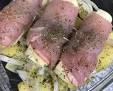 Foto del paso 3 de la receta Rollitos de pechuga de pollo al horno
