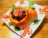 A picture of step 4 of Mushroom and Sakura Shrimp Rice (Sushi Rice Version).