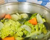 Foto del paso 2 de la receta: Crema de Romanesco y Bimi 🌿
