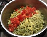 Une image de l'étape 6 de Gratin de tagliatelles à la trevisana et légumes multicolores.