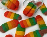 Foto langkah ke 1 dari resep Lidah Kucing Rainbow 😍.