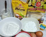 Foto langkah ke 1 dari resep Bolu Kukus Merah Putih.
