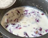A picture of step 3 of Rose Milk Poha - Sharad Purnima Special - Indian Classic Festive Dessert.