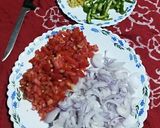 A picture of step 1 of Egg biryani.