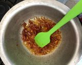 A picture of step 2 of Fries in Garlic dhania Barbecue sauce.