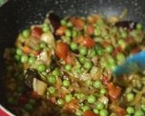 A picture of step 6 of Dal Chingri/Red Lentils with Shrimps.