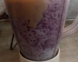 A picture of step 2 of Purple Yam barfi dessert.