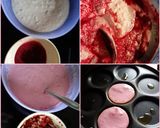 A picture of step 1 of Beetroot Suji Mini Uttapam.