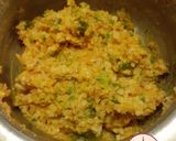 A picture of step 1 of Rasiya Muthiya (Rice Dumplings in gravy).