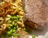 Une image de l'étape 4 de Steak, Cèpes et Comté.