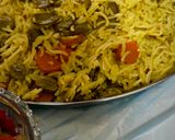 صورة لخطوة 4 من وصفة أرز بسمتي مع الفول والجزر