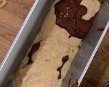 Foto del passaggio 5 della ricetta Banana bread marmorizzato, senza latte, senza uova