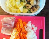 Otthoni,, vadász" leves 😀🍲 recept fázis 1 fotója