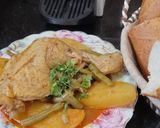 صورة لخطوة 5 من وصفة جواز بطاطا مع لوبيا خضراء 😋👌