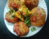 A picture of step 3 of Airfryer Daliya Cutlet.