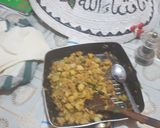 A picture of step 7 of Oven samosa trial 1.