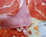 Foto del paso 2 de la receta: Pizza cuixot salat,amb beicon, ceba i formatge sense lactosa