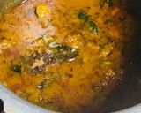 A picture of step 4 of Mutton kidneys curry.