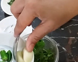 A picture of step 7 of Plum sauce in two different way.