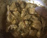 A picture of step 4 of Brown chicken.